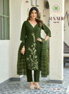 Raahi Vol 1 By Passion Tree Roman Silk Wholesale Kurti With Bottom Dupatta In India